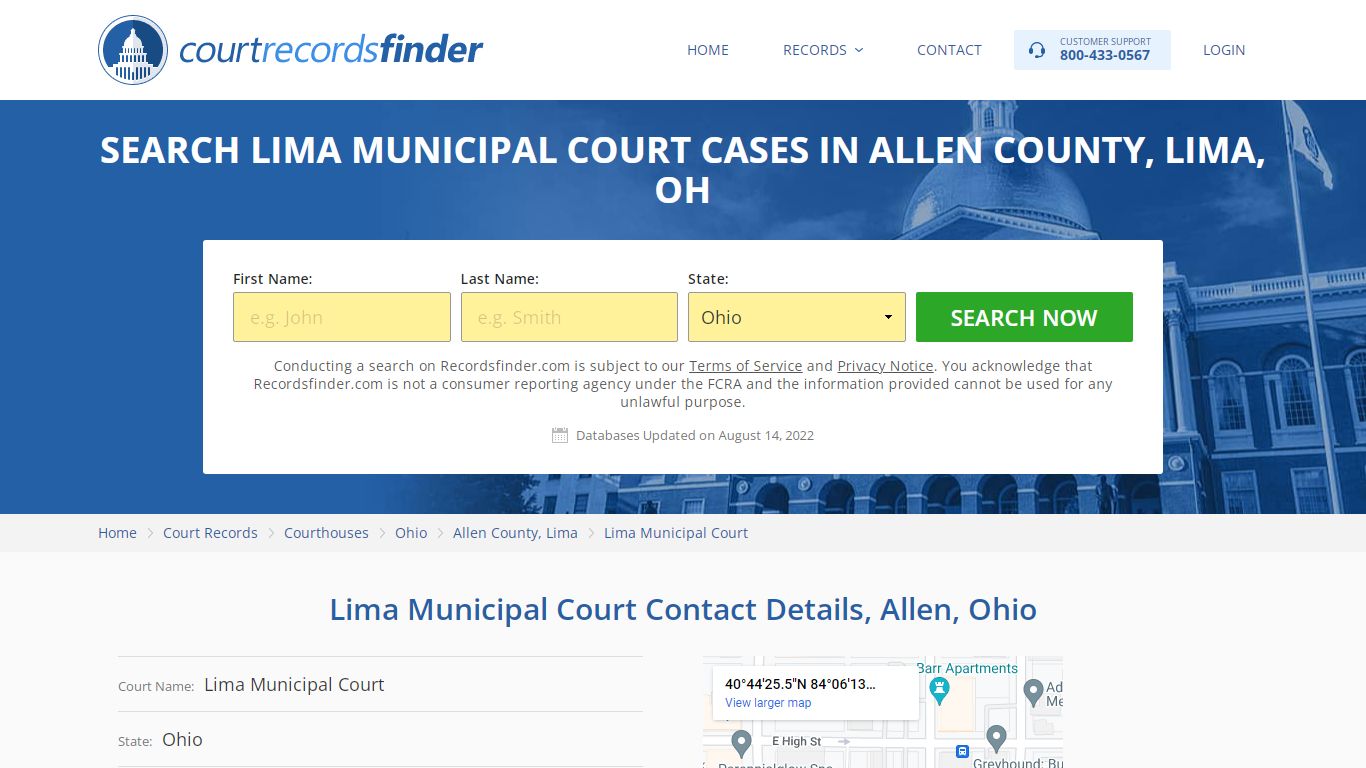 Lima Municipal Court Case Search - Allen County, OH ...